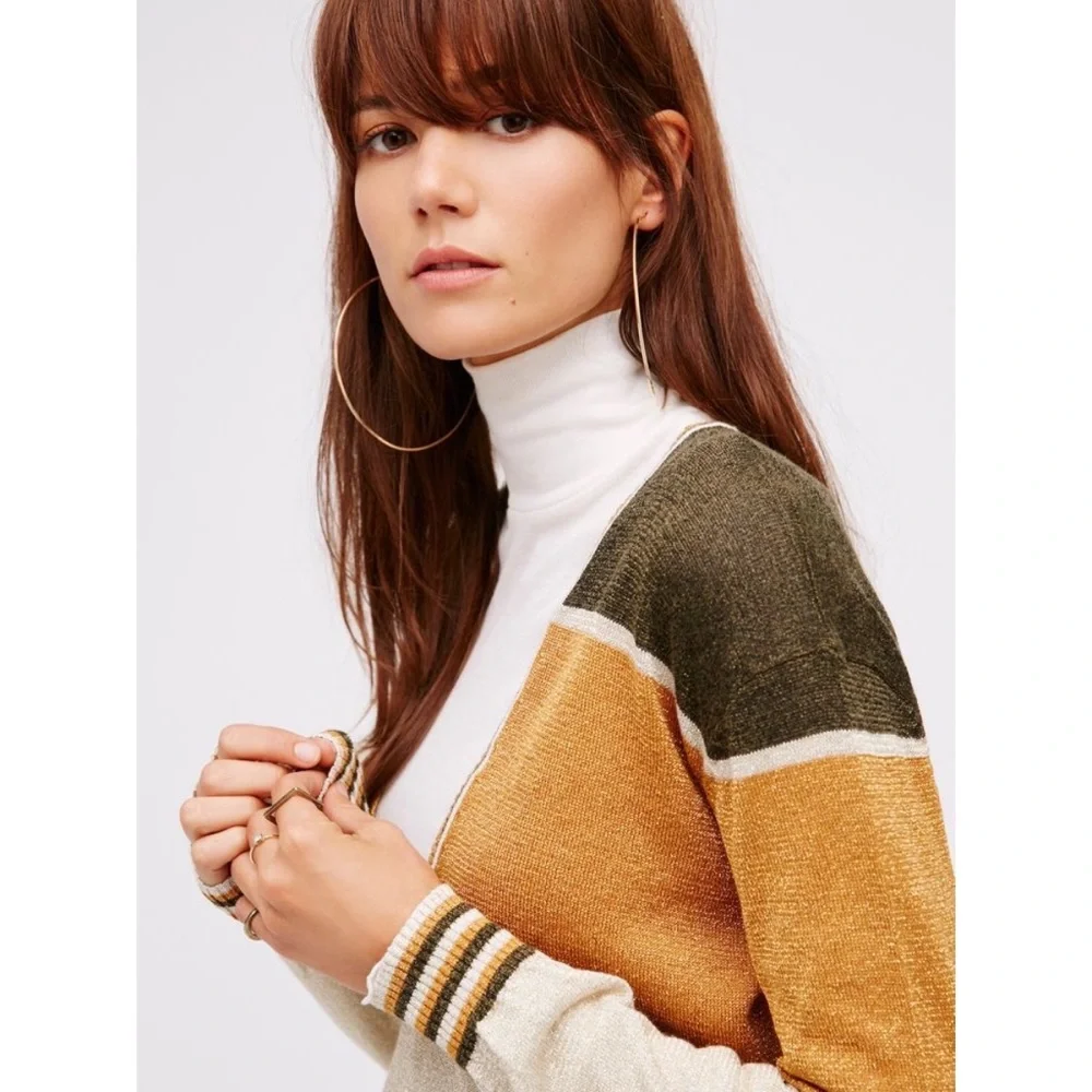 Free People | Gold Dust Pullover